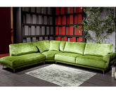 COLTAR BOSTON , COLTAR CU SEZLONG EXTENSIBIL ,3 LOCURI + 2 LOCURI STANGA / DREAPTA , 3 PERNE DE DECOR INCLUSE