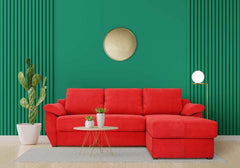 COLTAR ROMA , COLTAR CU SEZLONG EXTENSIBIL , 2 LOCURI , 2 SPATII DE DEPOZITARE , SALTEA TIP RELAXA