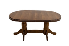 Masa extensibila 90x160-200 cm jork, lemn nuc