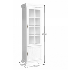 Kora KRW1 vitrina cu o usa , pin andersen
