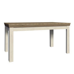 Royal ST masă extensibilă pentru dining, pin nordic/stejar sălbatic, 160-203x90 cm