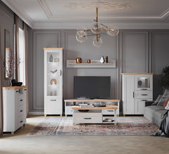 LIVING KONTEMPO MDF ALB