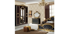 DORMITOR BAROCCO NERO GOLD