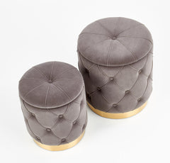 SET TABURETI POLLY GRI