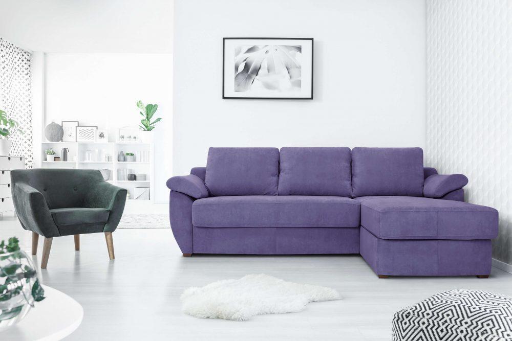 COLTAR ROMA , COLTAR CU SEZLONG EXTENSIBIL , 2 LOCURI , 2 SPATII DE DEPOZITARE , SALTEA TIP RELAXA