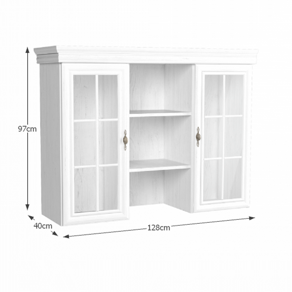 Kora KN4 vitrină, extensie pentru comoda , pin andersen