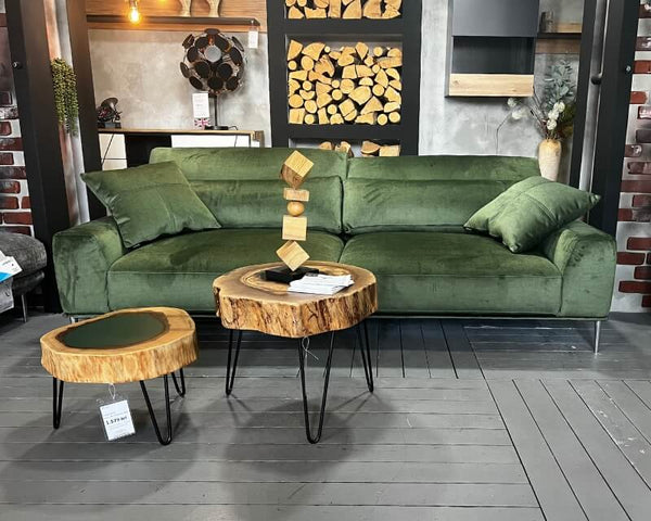 BA GREEN☆ CANAPEA SARAH FIXA 3 LOCURI – Geany Universal