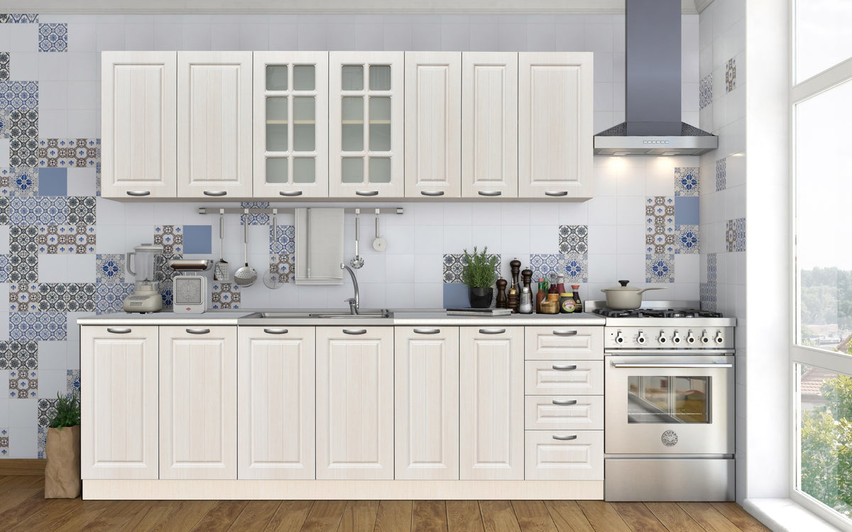 BUCATARIE PRAGA MDF 2.6, 260X60X200CM